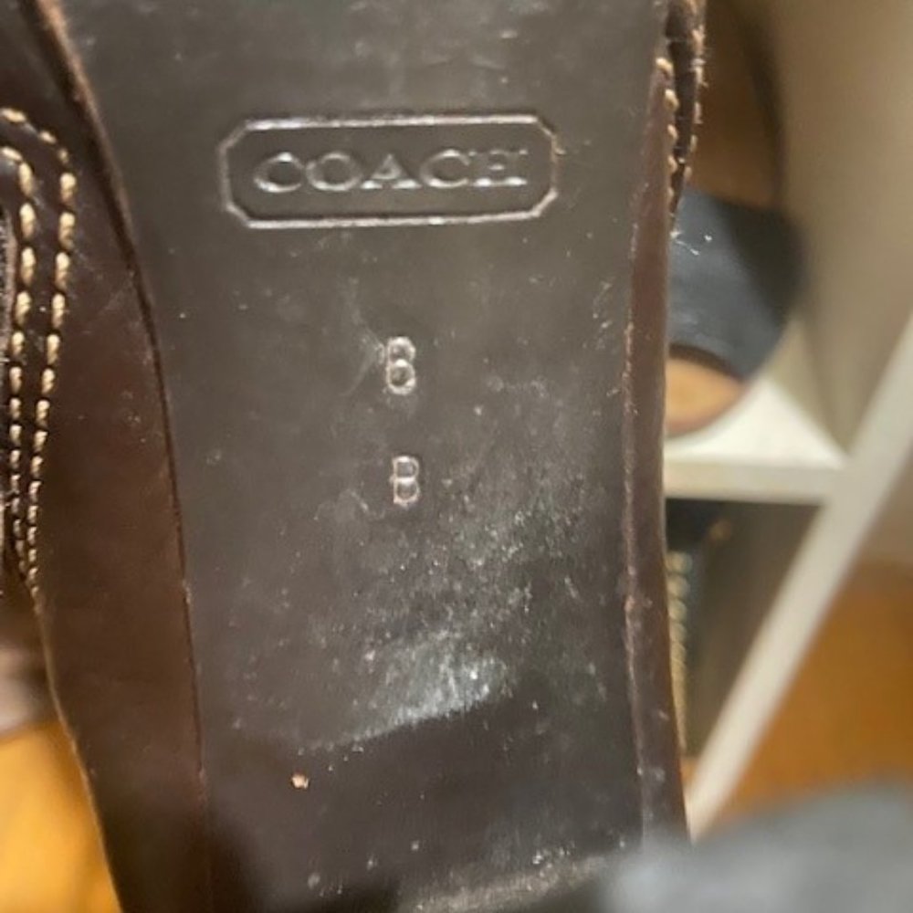 COACH BOOTIES - Picture 6 of 6